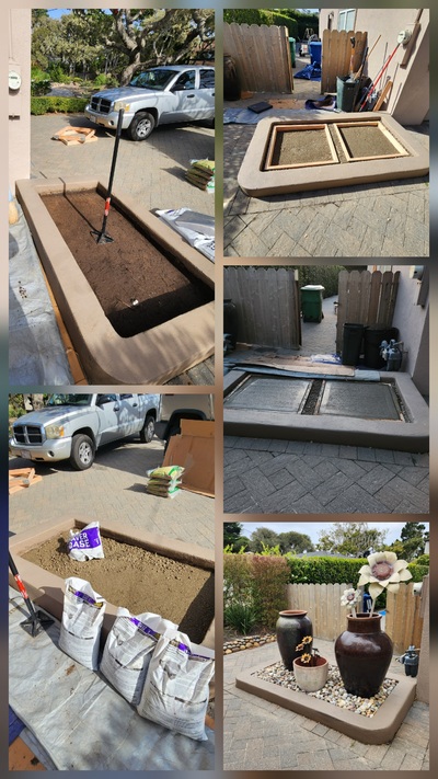 Custom Planter Conversion & Decorative Screening – Pebble Beach, CA