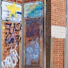 Historic Graffiti Removal in Marina, California 3